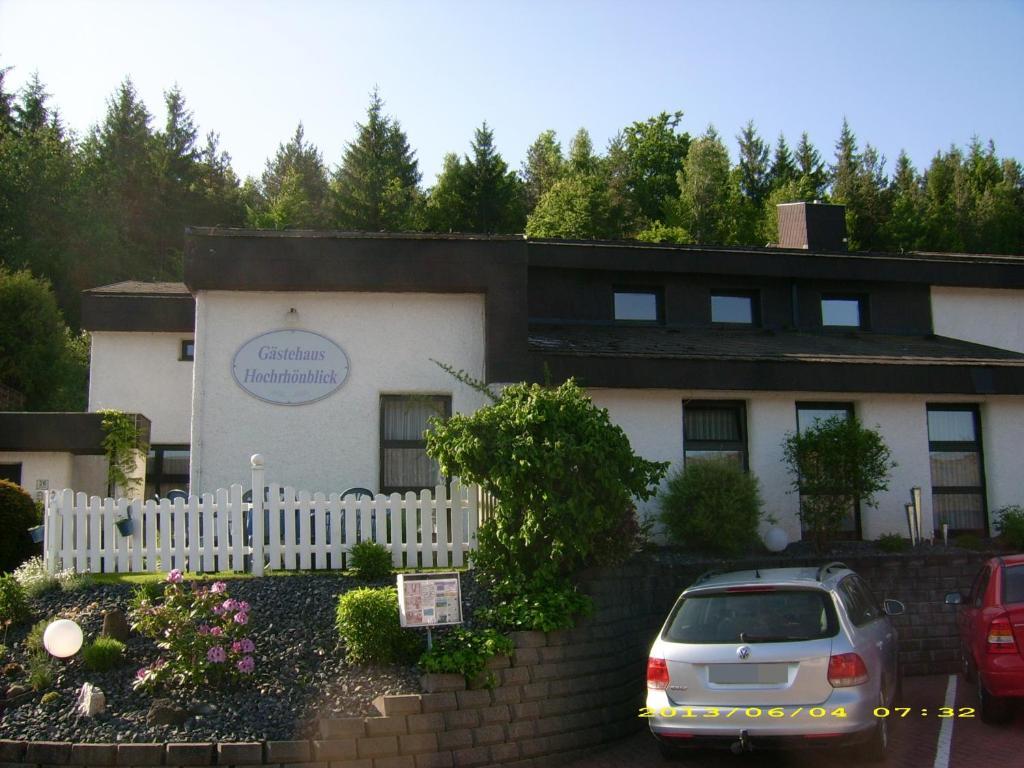Gaestehaus Hochrhoenblick Schönau an der Brend Eksteriør bilde