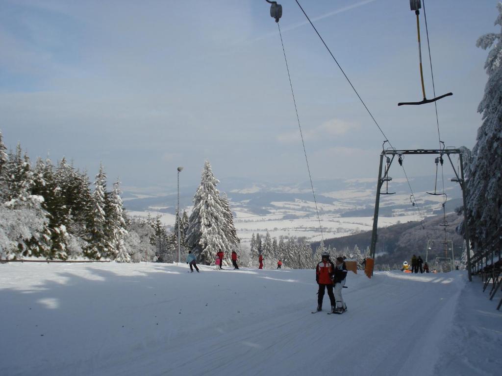 Gaestehaus Hochrhoenblick Schönau an der Brend Eksteriør bilde